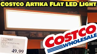 Costco Artika Skylight LED Panel Light Review and Install [upl. by Ron]