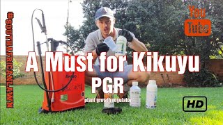 Best Kikuyu Tip for Summer Plant Growth Regulator  Fertilize correct [upl. by Lleznov751]