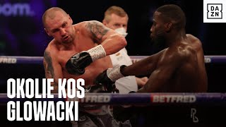 Lawrence Okolie DROPS Glowacki To Become World Champion [upl. by Ylehsa]