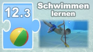 Schwimmen lernen  123 Tieftauchen und Druckausgleich üben Hörbuch [upl. by Nikolia]