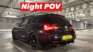 BMW M140i  Night Drive POV  4K [upl. by Sivi]