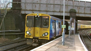 Half an Hour at 216  Birkenhead North Station 1022017  Class 507 508 terminus [upl. by Nicholle786]