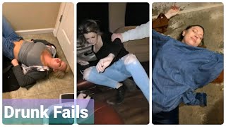 Drunk People  Drunk Girls  Funny Fails Compilation [upl. by Yrogreg]