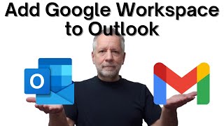 Setup Google Workspace with Outlook  Sync Email Contacts and Calendar [upl. by Drofhsa795]