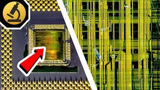 Cpu Under the Microscope 1080p Full HD [upl. by Pani]