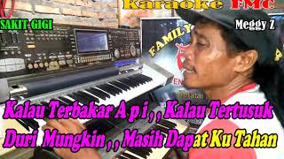 Sakit Gigi NADA PRIA By Meggy Z  Versi Patam ManuaL  KARAOKE KN7000 FMC [upl. by Mendelson]