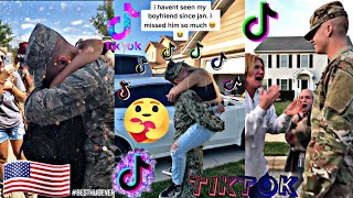 Most Famous Military Coming Home Tik tok Compilation 🇺🇸 🥺❤ La compilación militar mas famosa d 🇺🇸🥺❤ [upl. by Otrebmal354]