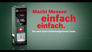 Bosch LaserEntfernungsmesser Zamo Spot 2 [upl. by Everson]