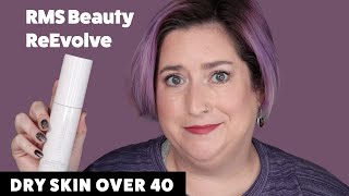 RMS BEAUTY REEVOLVE FOUNDATION  Dry Skin Review amp Wear Test [upl. by Pytlik]