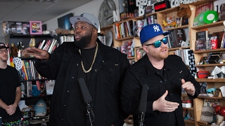 Run The Jewels NPR Music Tiny Desk Concert [upl. by Oiliruam]