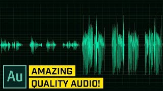 Make Your Audio and Voice Sound Better – Audition CC Tutorial [upl. by Inobe]