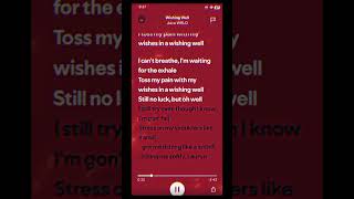 Juice WRLD Wishing well lyrics ￼ [upl. by Boot]