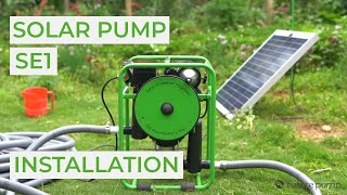 Installing Your SE1  The Solar Powered Water Pump Built To Last [upl. by Sofko]