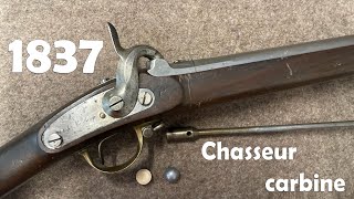 French M1837 Rifled Carbine [upl. by Brose]