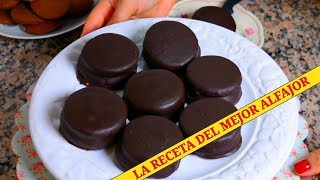 Alfajor de chocolate receta Argentina alfajores marplatenses [upl. by Aoniak]