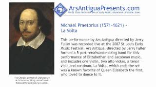 Michael Praetorius 15711621  La Volta [upl. by Uund366]