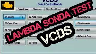 LAMBDA SONDA TEST VCDS [upl. by Ayouqes]