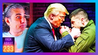 AskAbhijit 233 Trump Vs Zelenskyy Putin Ukraine Pakistan Aid AI Ursula Modi Killer Asteroid [upl. by Beacham]