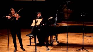 Clara Schumann Three romances for violin and piano Op 22 [upl. by Leanne]