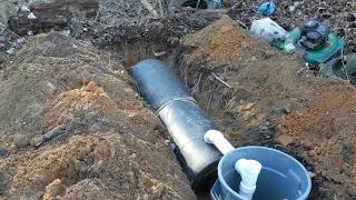 DIY septic system for your retreat property [upl. by Aneekal]