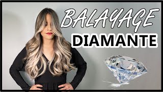 Balayage Diamante  Tutorial Paso a Paso  Diamond Balayage [upl. by Malcom]