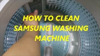 TIPS HOW TO CLEAN SAMSUNG AUTOMATIC WASHING MACHINE [upl. by Worthington641]