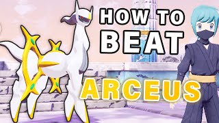 How to Beat ARCEUS Fight ► Pokemon Legends Arceus [upl. by Leupold317]